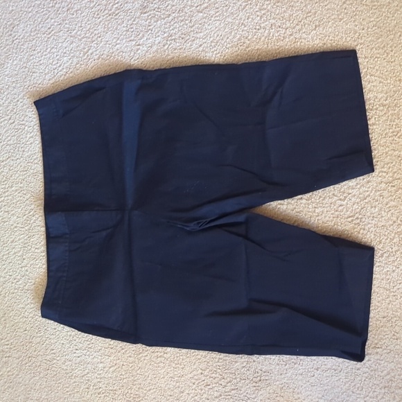 Talbots Black Pedal Pusher Business Professional Pants Size 16 Petite - Picture 3 of 5